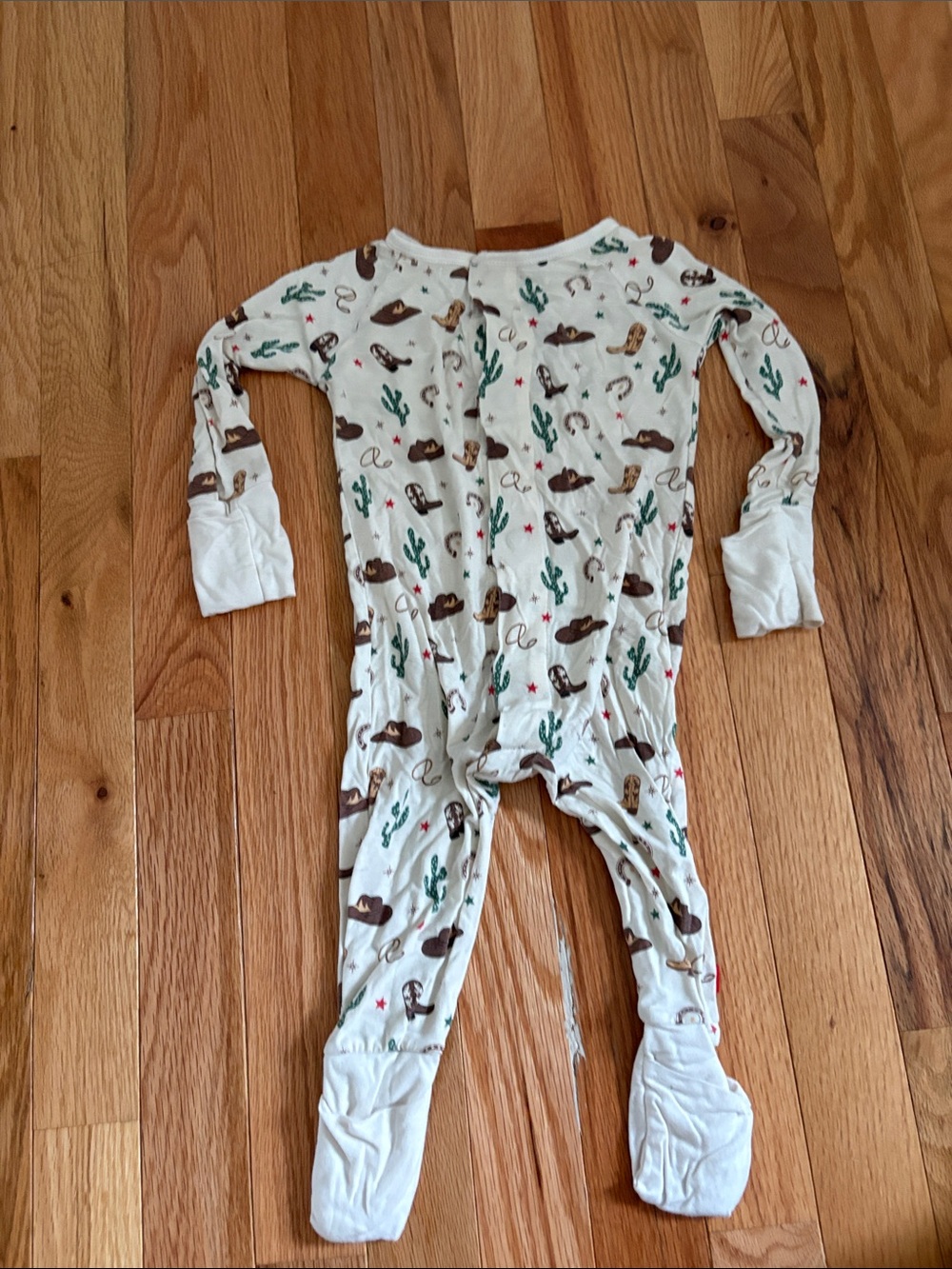 Magnetic me 6-9 month rodeo onesie